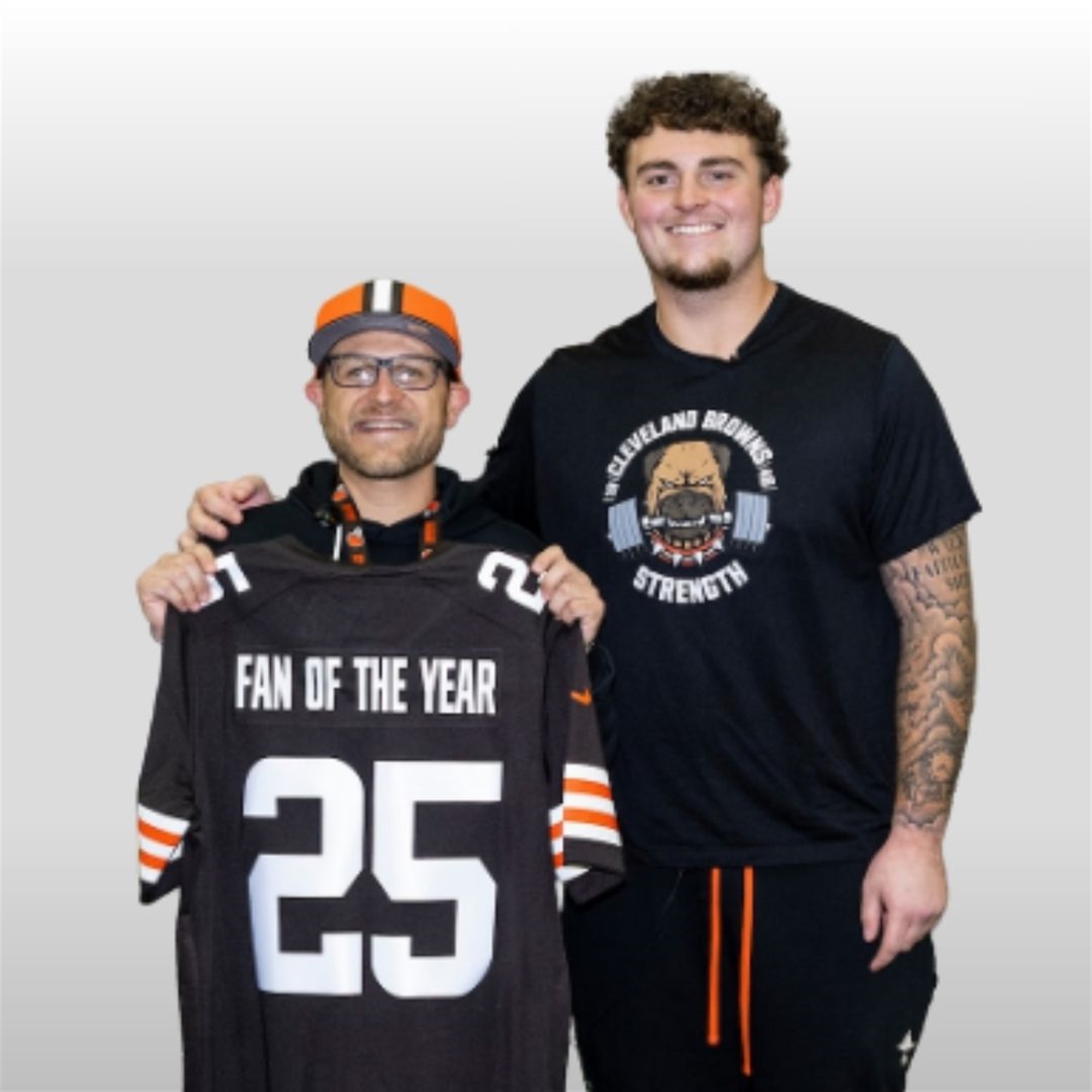 Kyle Kovach Cleveland Browns Strength Shirt (2) Kyle Kovach Cleveland Browns Strength Shirt