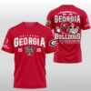 2025 2026 Georgia Bulldogs Allstate Sugar Bowl Hoodie Shirt