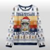 2025 Christmas Raccoon That's What I Do I Drink Bourbon I Hate People And I Know Things Ugly Sweater 3 2025 Christmas Raccoon That's What I Do I Drink Bourbon I Hate People And I Know Things Ugly Sweater