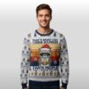 2025 Christmas Raccoon That's What I Do I Drink Bourbon I Hate People And I Know Things Ugly Sweater 1 2025 Christmas Raccoon That's What I Do I Drink Bourbon I Hate People And I Know Things Ugly Sweater