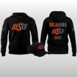 2025 OSU Cowboy Football Back In Black Hoodie Cap