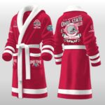 2025 Ohio State Goodyear Cotton Bowl Classic Fleece Bathrobe