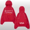 2026 Commanders Jayden Daniels Marty Supreme USA Jacket 7 2026 Commanders Jayden Daniels Marty Supreme USA Jacket