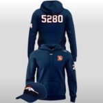 2026 Denver Broncos 5280 Hoodie Shirt