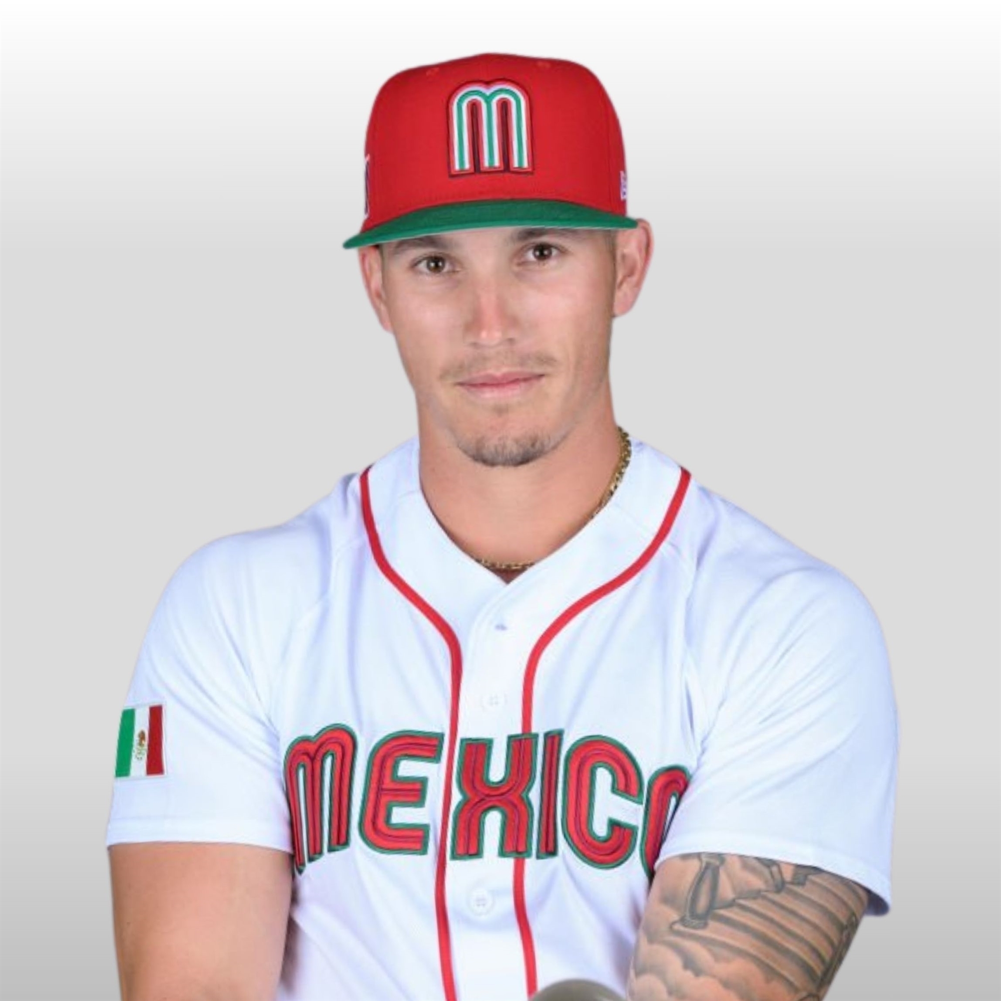 2026-Jarren-Duran-Mexico-World-Baseball-Classic-hat 2026 Jarren Duran Mexico World Baseball Classic hat