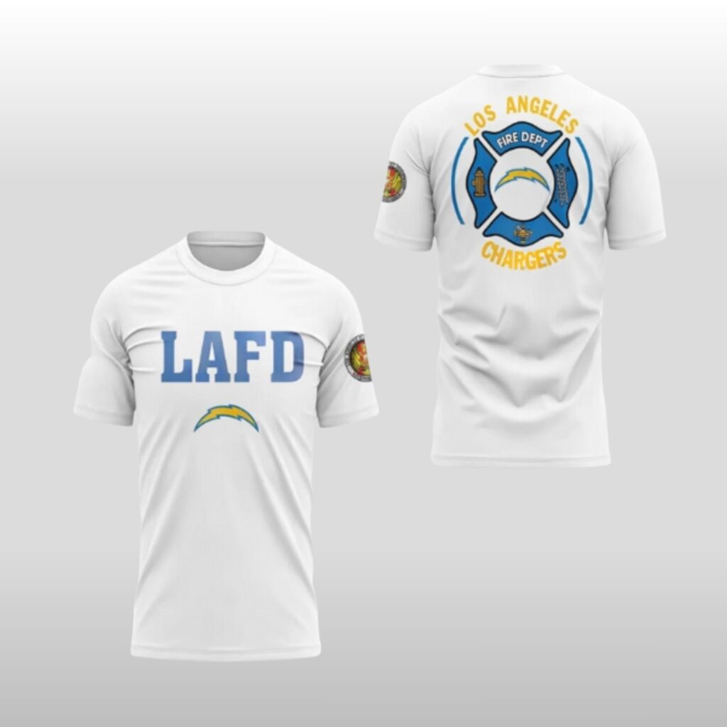 2026 Los Angeles Chargers La Fire Dept Shirt