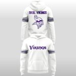2026 Minnesota Vikings Skol Vikings Wear White Hoodie Shirt