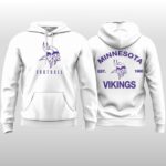 2026 Minnesota Vikings White Out Hoodie