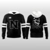 2026 Nebraska Cornhuskers Black Mode Hoodie