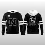 2026 Nebraska Cornhuskers Black Mode Hoodie