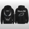 2026 Philadelphia Eagles Venom Darkness Hoodie