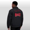 2026 Tampa Bay Mitchell Ness Black Mechanic Cropped Jacket 3