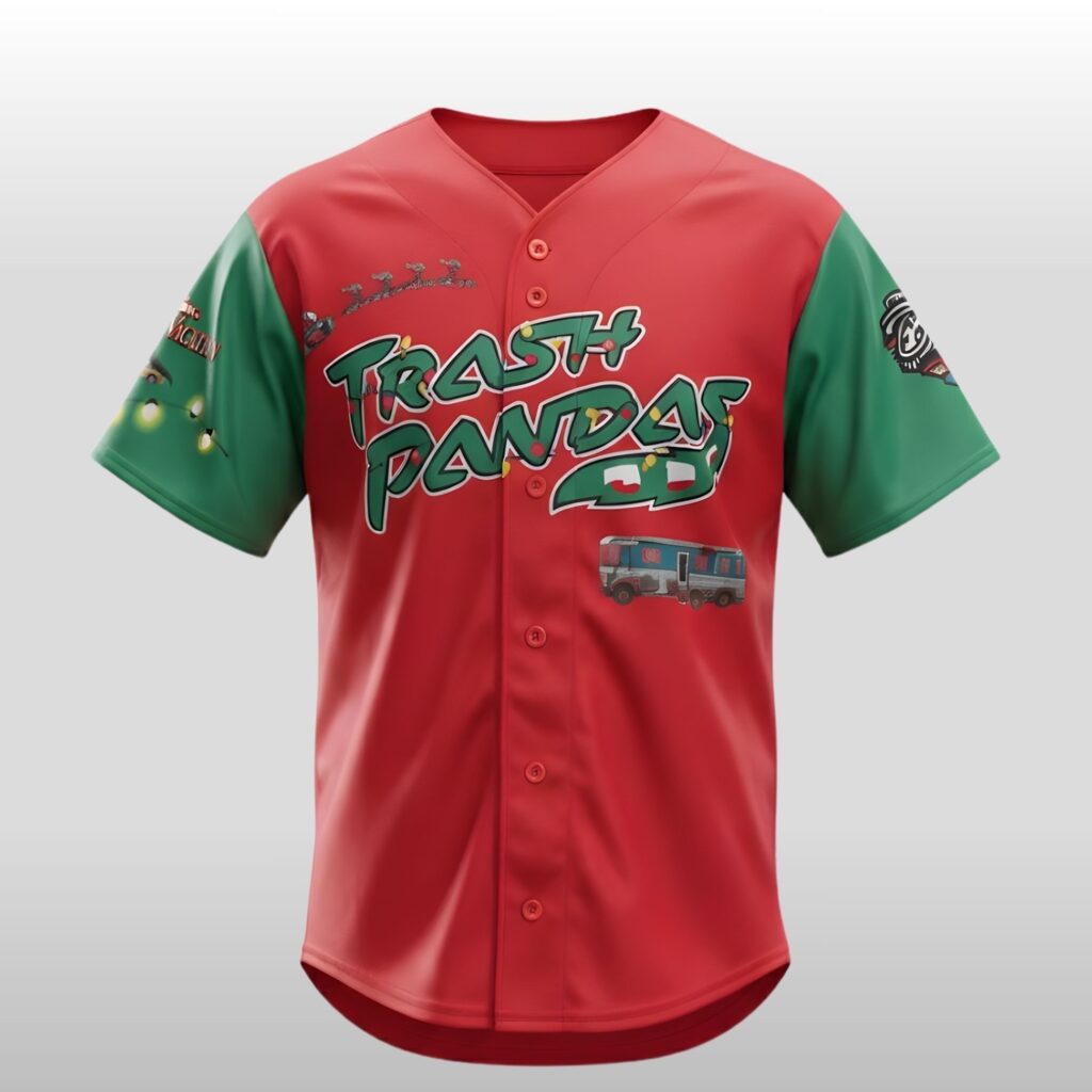 2026 Trash Pandas Baseball National Lampoon Christmas Vacation Jersey