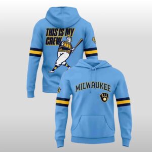 2026 Brewers Powder This Is My Crew Hoodie