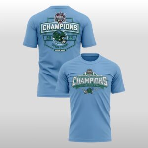 Tulane American Football Champions 2025 Green Wave Shirt