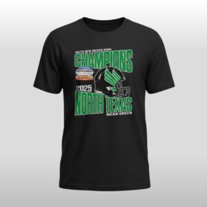 Mean Green North Texas 2025 Isleta New Mexico Bowl Champions Shirt