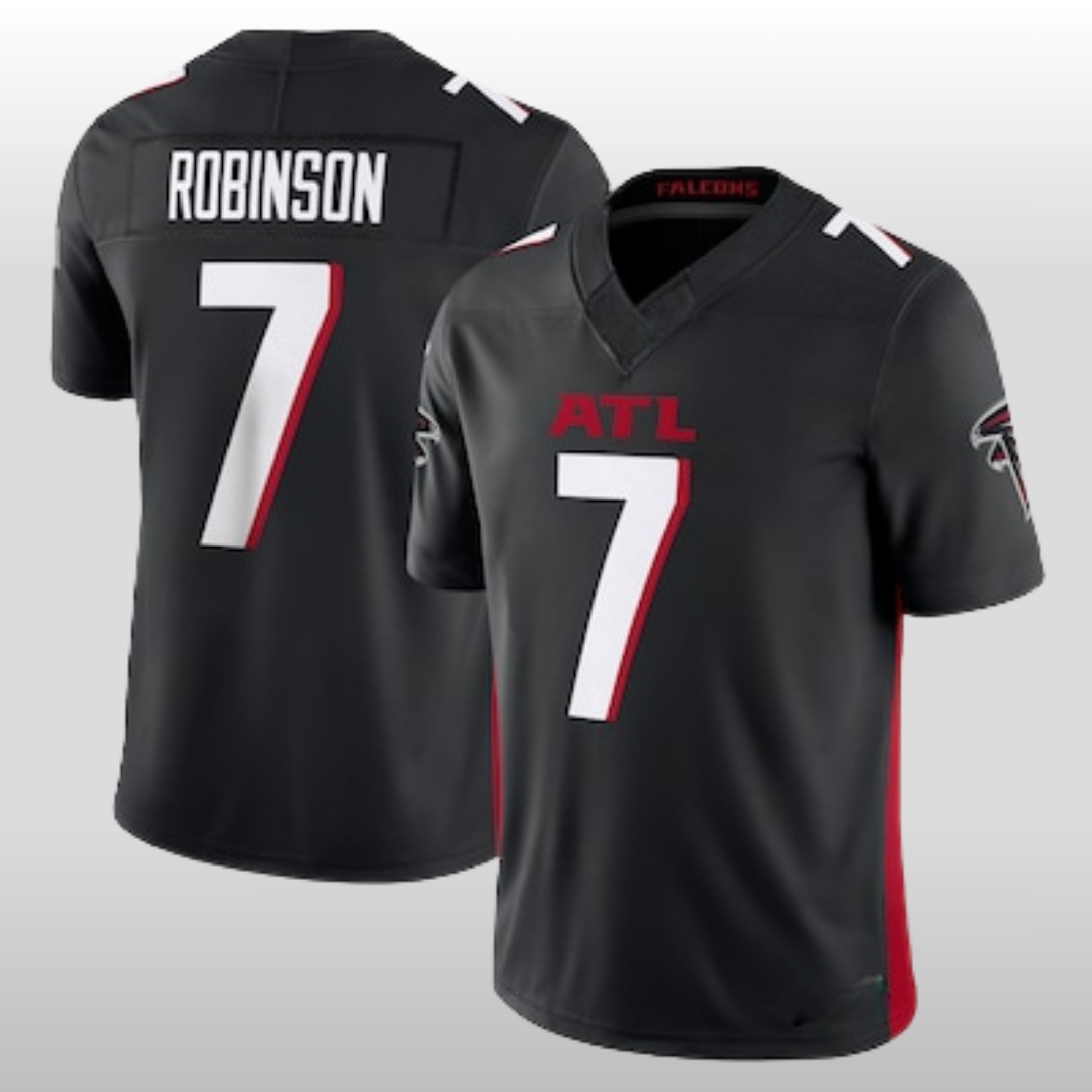 Atlanta Falcons Bijan Robinson Happy Monday Night Jersey 1 Atlanta Falcons Bijan Robinson Happy Monday Night Jersey