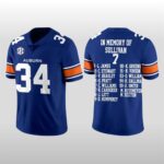 Bo Jackson Auburn Football In Memory Of Sullivan 7 Jersey