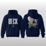 Bob Uecker Baseball Tribute Milwaukee Brewers Thank You Memory Hoodie