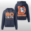 Bolieve Denver Broncos Waffle Hoodie 3