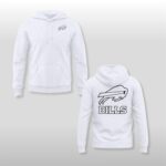 Buffalo Bills Josh Allen Pro 2026 Edition White Hoodie