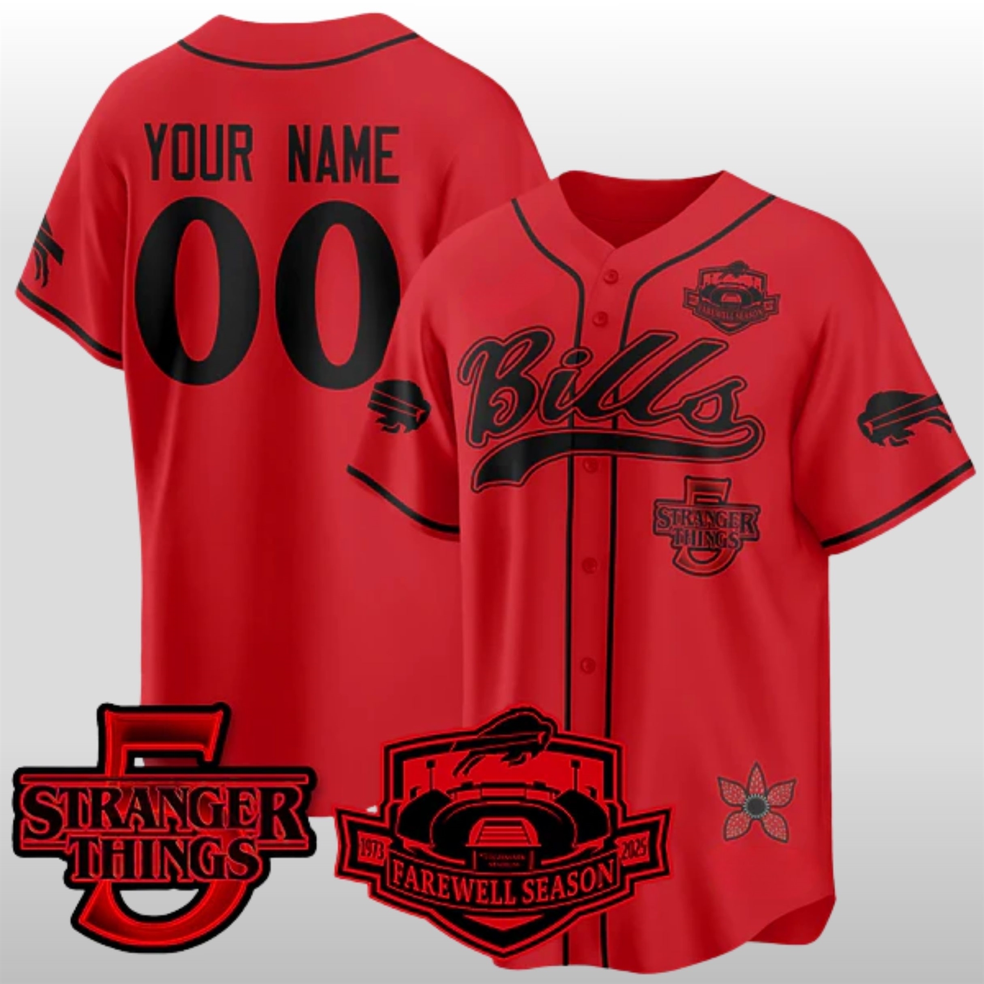 Buffalo-Bills-Stranger-Things-2026-Baseball-Jersey-3 Buffalo Bills Stranger Things 2026 Baseball Jersey 3