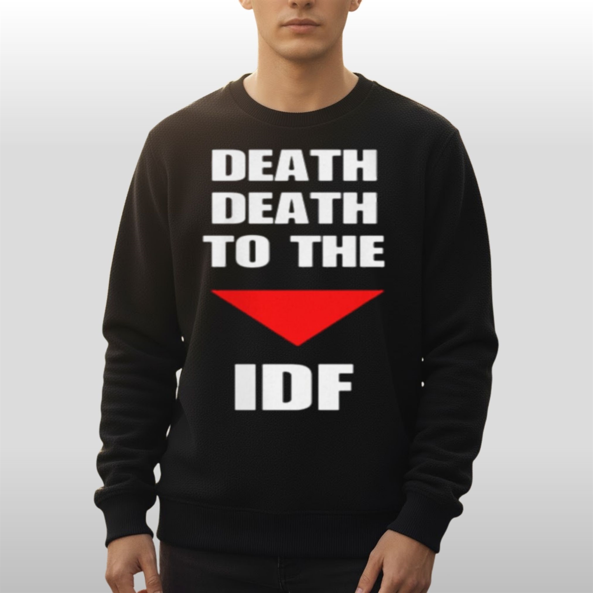 Death-Death-To-The-IDF-Sweatshirt Death Death To The IDF Sweatshirt