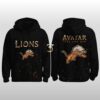 Detroit Lions Avatar Fire And Ash 2025 Hoodie