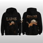 Detroit Lions Avatar Fire And Ash 2025 Hoodie