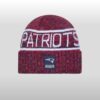 Drake Maye Patriots Beanie Hat 2