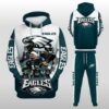 Eagles Fighting Hoodie Joggers 2 Eagles Fighting Hoodie Joggers