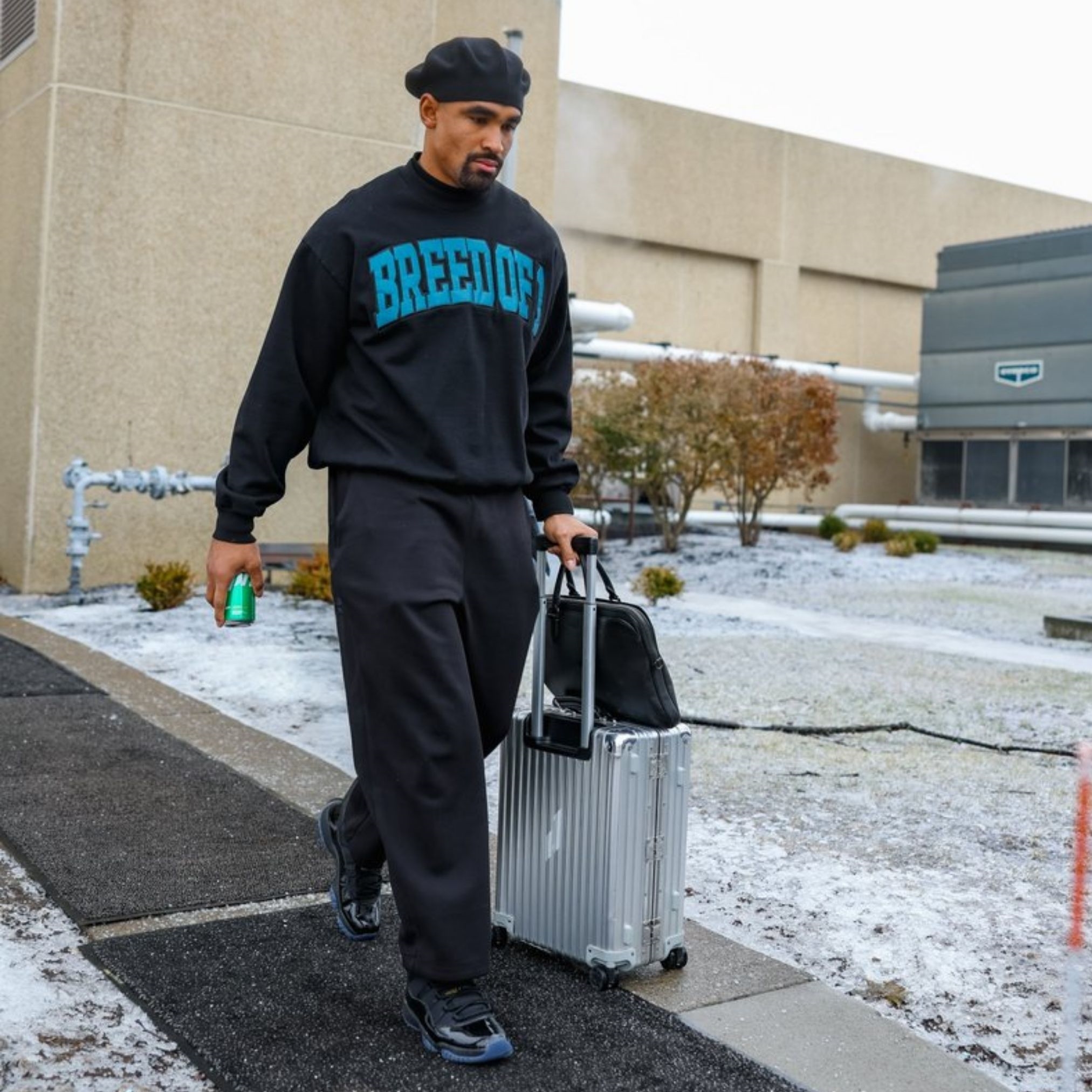 Eagles-Jalen-Hurts-Breed-of-1-Sweatshirt Eagles Jalen Hurts Breed of 1 Sweatshirt