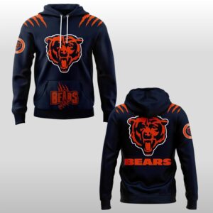 Chicago Bears 2025 2026 Season Hoodie