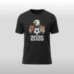 Football World Cup 2026 Mascots Shirt