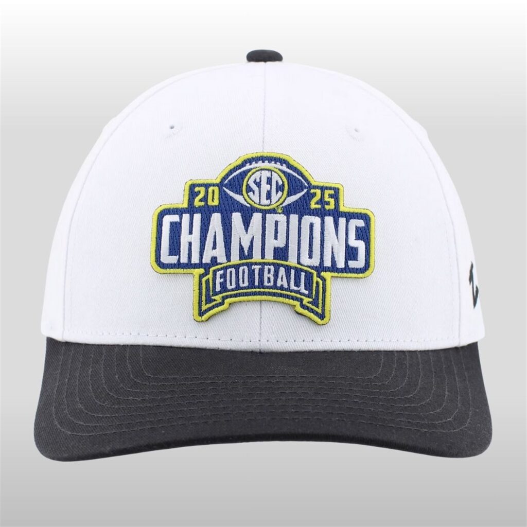 Georgia Bulldogs 2025 SEC Football Champions Locket Room Hat 2 Georgia Bulldogs 2025 SEC Football Champions Locket Room Hat