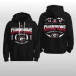 Georgia Football Sec Champions 2025 Hoodie