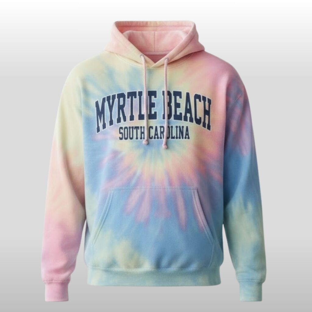 Gfedgocrazy Myrtle Beach South Carolina Tie Die Hoodie 2