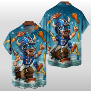Josh Allen Buffalo Football Hawaiian Shirt