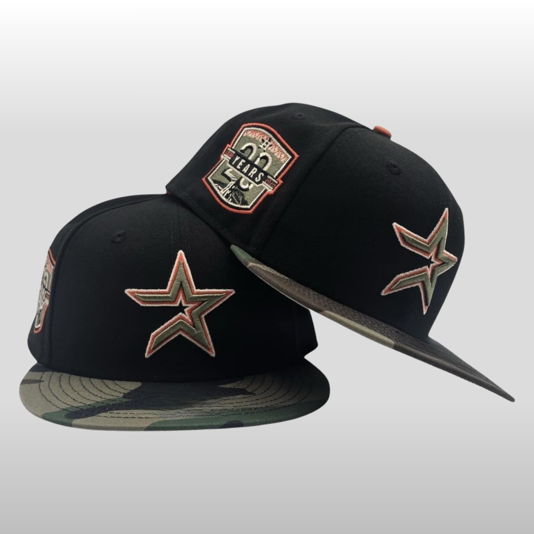 Houston-Astros-Woodland-Camo-Visor-Gray-20th-Anniversary-Hat-2 Houston Astros Woodland Camo Visor Gray 20th Anniversary Hat