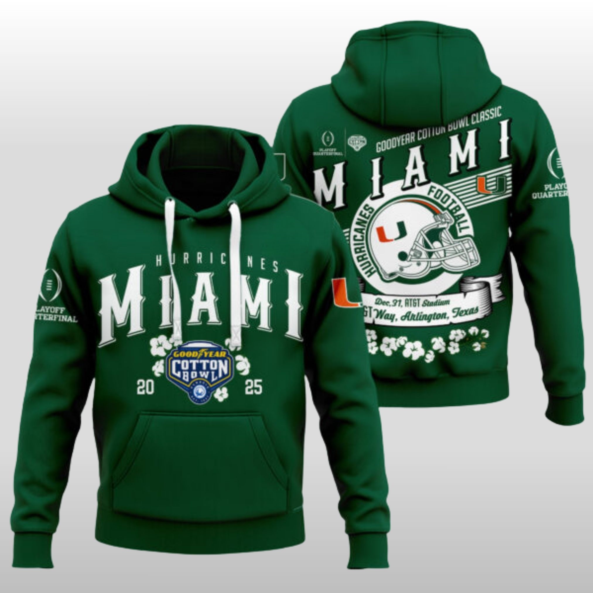 Hurricanes-Miami-2025-Cotton-Bowl-Hoodie-Shirt-2 Hurricanes Miami 2025 Cotton Bowl Hoodie Shirt 2