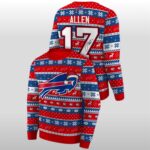Josh Allen Buffalo Bills Signature Ugly Sweater