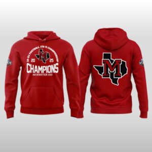 Muenster Hornets Football 2A D2 Football Championships 2025 Hoodie Joggers Cap
