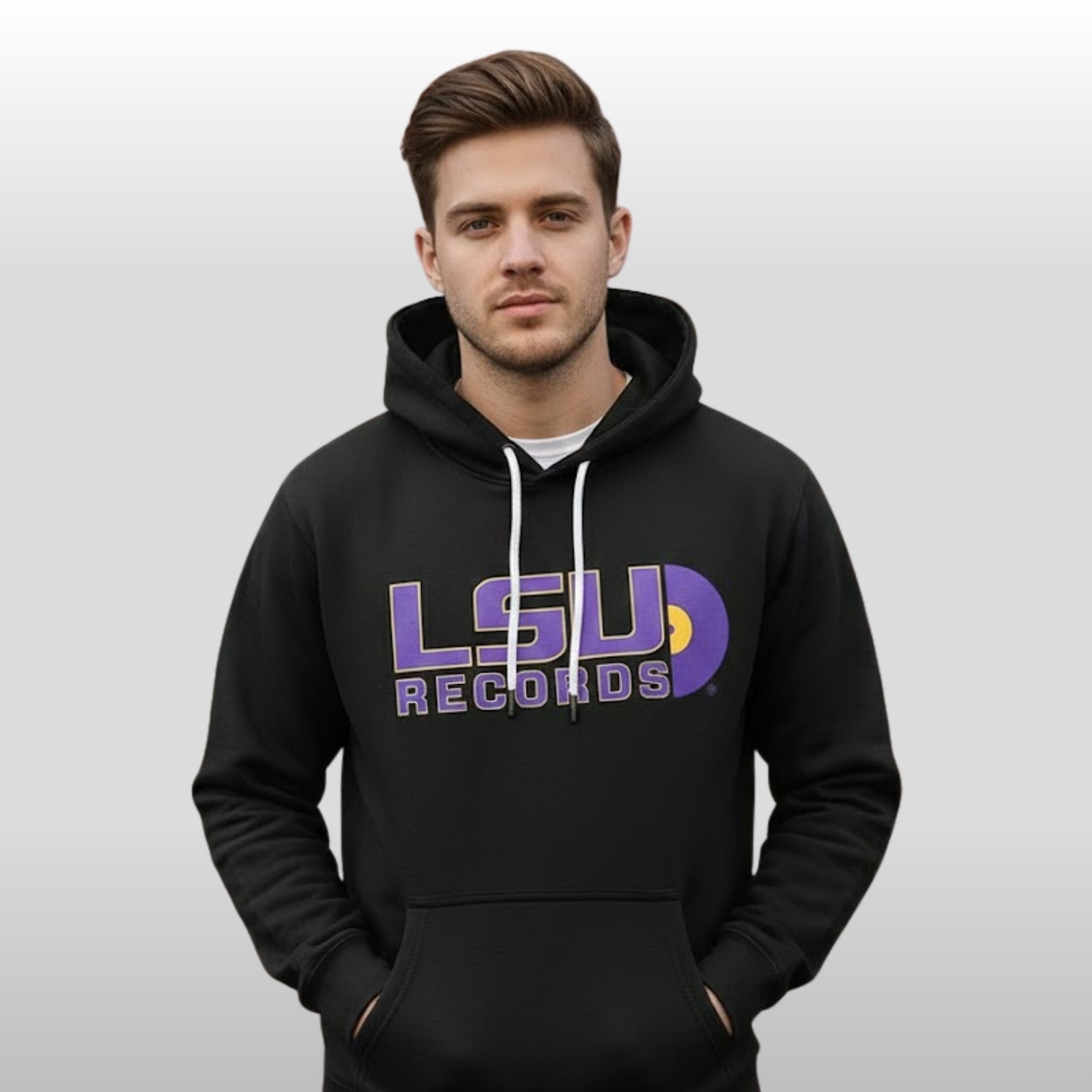 Lane-Kiffin-LSU-Records-Hoodie Lane Kiffin LSU Records Hoodie