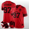 Lions Stranger Things 2026 90 Seasons Football Jersey 3 Lions Stranger Things 2026 90 Seasons Football Jersey