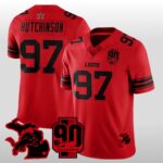 Lions Stranger Things 2026 90 Seasons Football Jersey