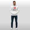 Los Angeles Chargers I Love Jesus Jesus Love You Hoodie