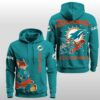Miami Dolphins Football 2025 Zootopia Custom Hoodie