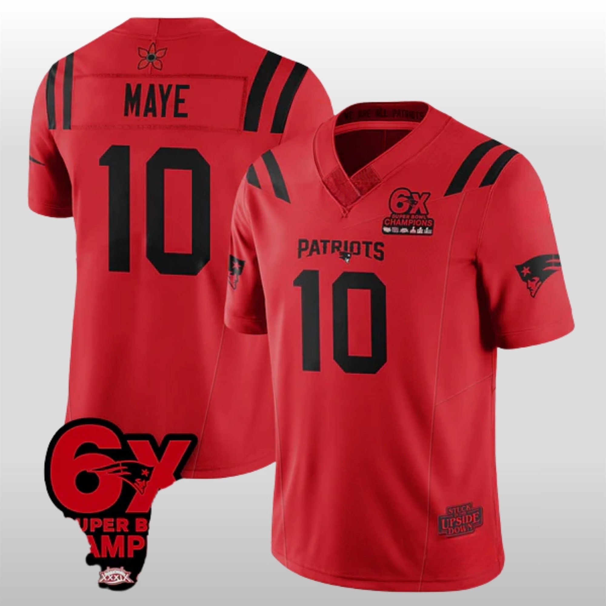 New-England-Patriots-Stranger-Things-5-Football-Jersey MnvfcEcq New England Patriots Stranger Things 5 Football Jersey