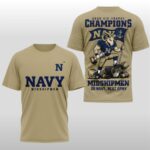 Navy Midshipmen 2025 CIC Trophy Champions NCAA Football Shirt