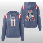 New England Patriots 11 Waffle Hoodie